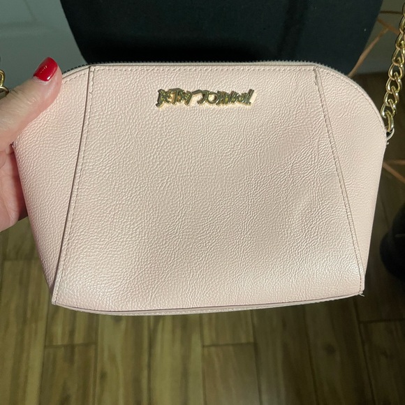 Betsey Johnson women's Crossbody bag that is pink in color - Picture 3 of 9